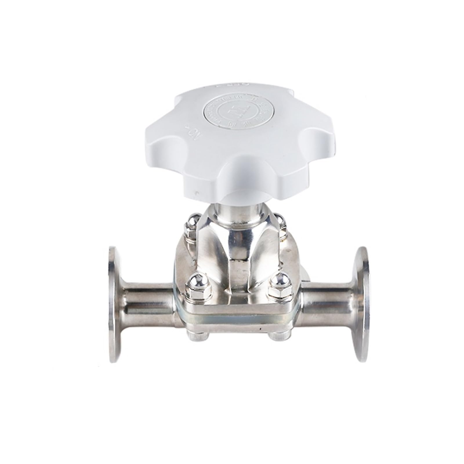 DN15 DN20 DN25 DN50 Diaphragm Valve SS316L Stainless Steel 1.5" 2" Tri Clamp Valve of Brew Beer Dairy Product(32mm x Ferrule 50.5)