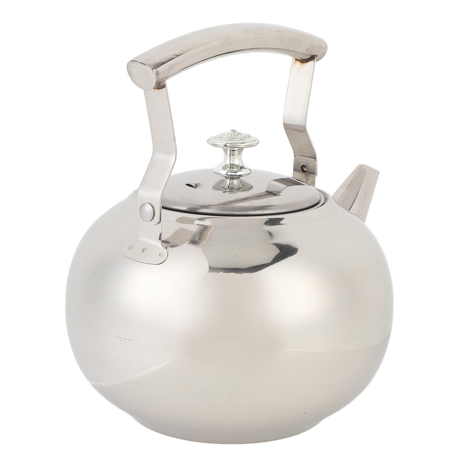 Czajnik ze stali nierdzewnej z filtrem i bezpieczną pokrywą do domu, gwizdek do herbaty do kuchenki gazowej, stal nierdzewna (1,5 l/1500 ml)