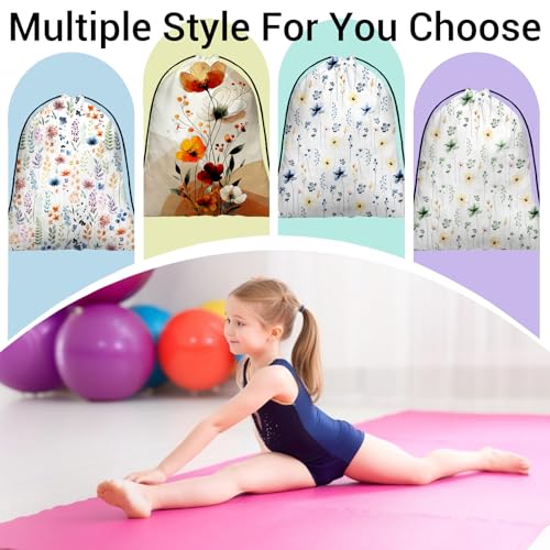 Image of Small Gymnastics Drawstring Grip Bag for Gymnasts Holding