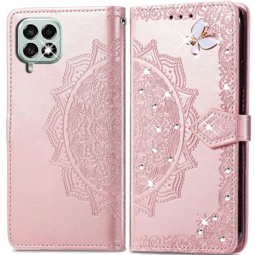 Funda para Samsung Galaxy M53 5G,Función de Soporte, Billetera con Tapa Tarjetas,PU Cuero Carcasa Flip Case Cover para Samsung Galaxy M53 5G