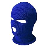 StashCart Winter Ski Mask – 3-Hole Knitted Balaclava for Men and Women for Outdoor Sports, Fashionab
