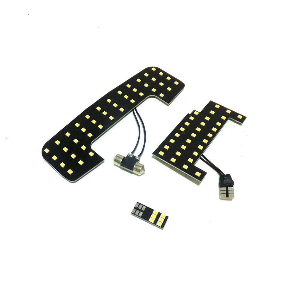 3 Pcs LED Car Interior Reading Light compatible for Suzuki Jimny JB64 2018+, 6000K White 2835SMD Car Indoor Dome Map Light