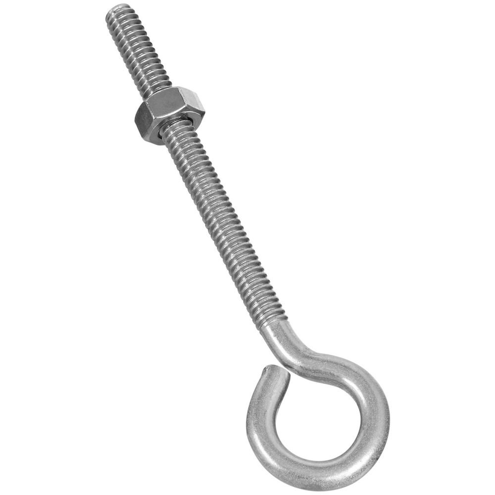 National Hardware N221-648 2161BC Eye Bolt in Stainless Steel,3/8" x 4"