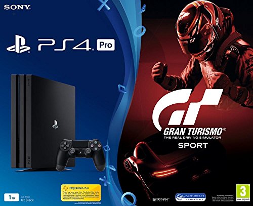 PS4 Pro 1 To + Gran Turismo Sport + Qui es-tu ? (Jeu PlayLink a télécharger)