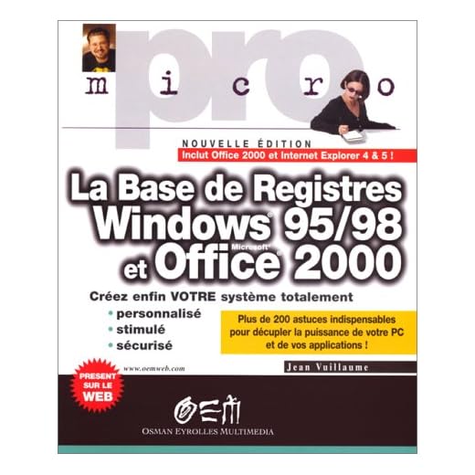 Base de registre Windows 95 et 98