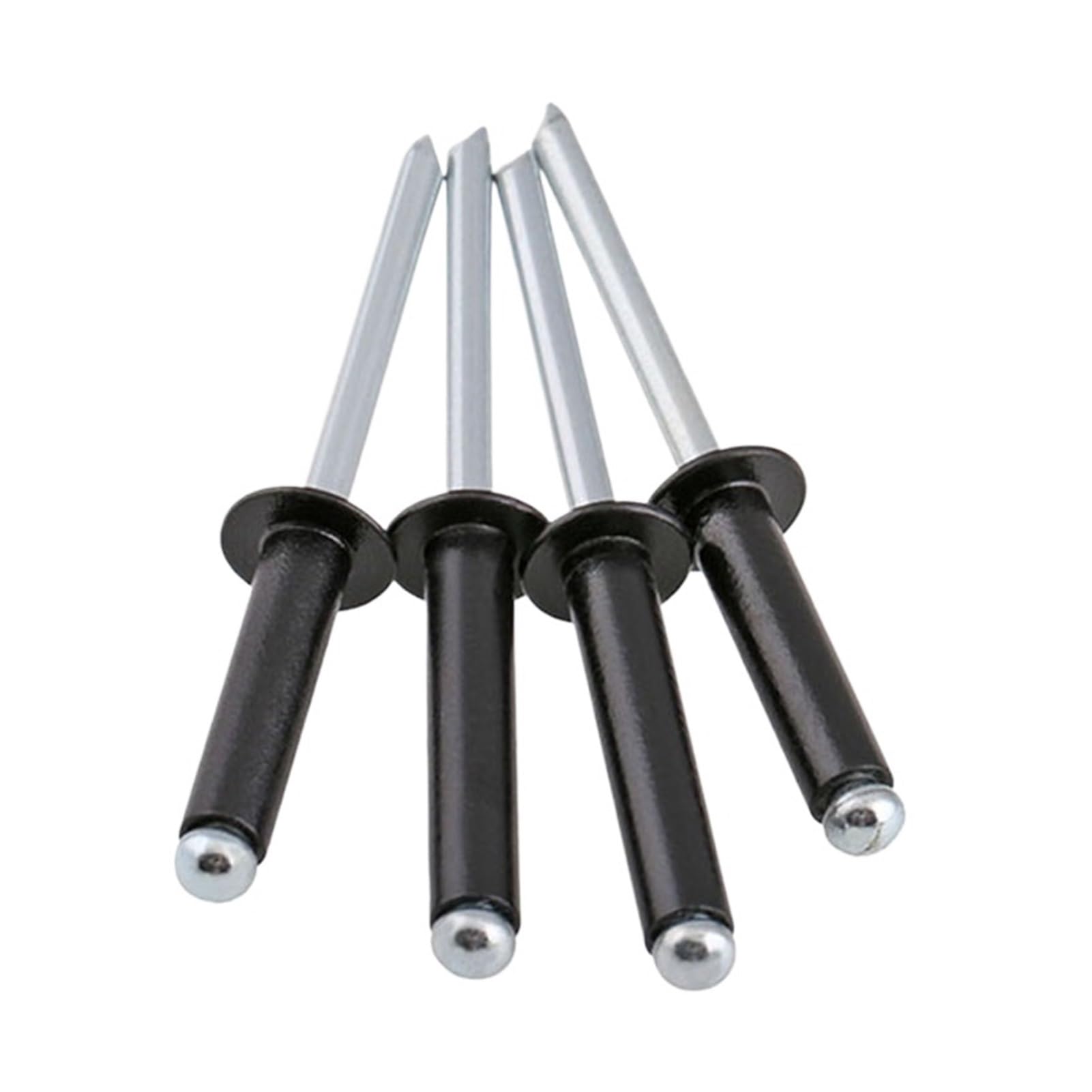 Czarne aluminiowe łeb kopułkowy Nity Pop Hollow Pull zrywalne samowtykające Ozdobne gwoździe 10mm(10mm,20Pcs (M4))