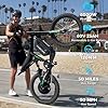 50MPH 6000W(Peak) Electric Dirt Bike for Adults, 1500Wh Removable Battery, Max 50miles Electric Motorcycle , Full Suspension, 4-Piston Hydraulic Brake, 203mm Disc Rotor, 19" MTB Tire Mountain Bike #1