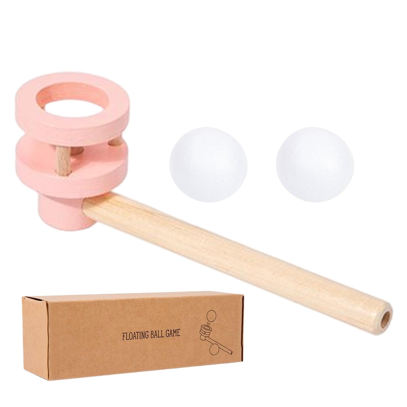 Generico Floating Blow Pipe Ball - Toy Floating Ball GaAme Balance Toy | Blow Pipe Balls GaMmes, Brain Thinking GaMme, Intellectual Toys Funny Party Game for Kids