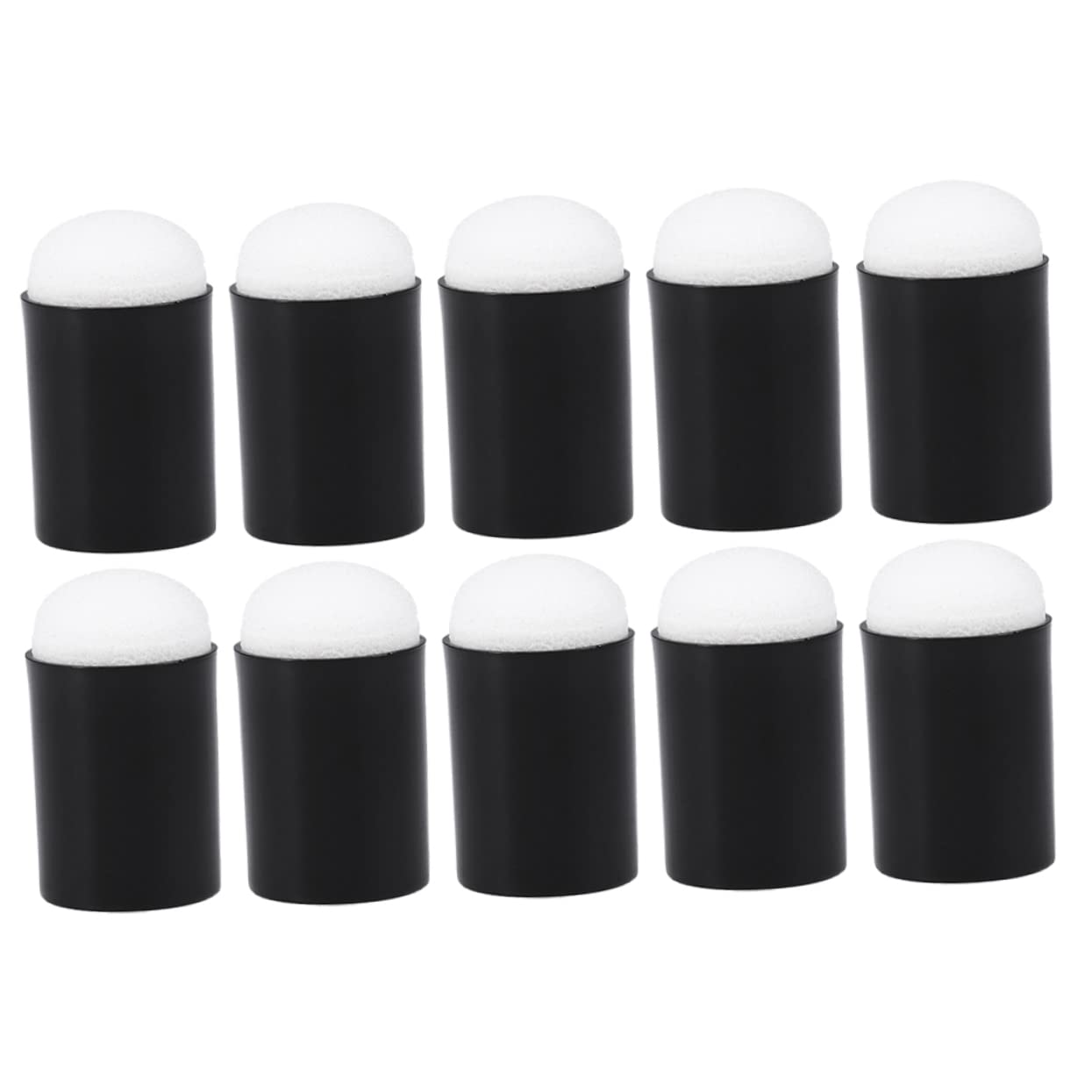 HAPINARY Finger Painting Tool Kit 20pcs Sponge Daubers Practical Dauber Ink Blender Ruler Templates for Boys and Girls