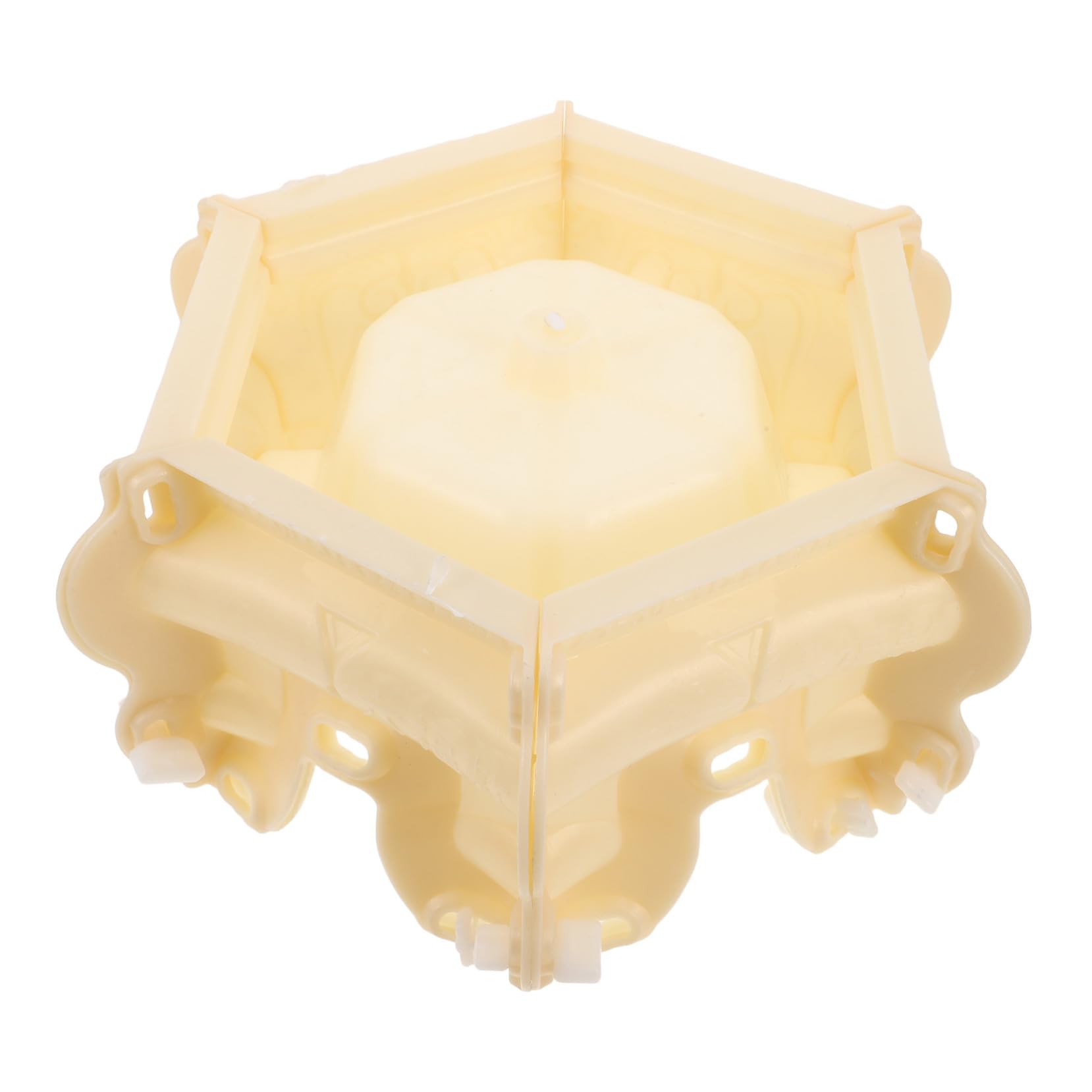Moule pot de fleurs carré pour démoulage facile du béton et plâtre
