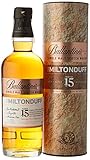 Whisky escocés de malta solo Ballantine\'s The Miltonduff 15 Years Old Single Malt Scotch Whisky in Gift Box - 700 ml