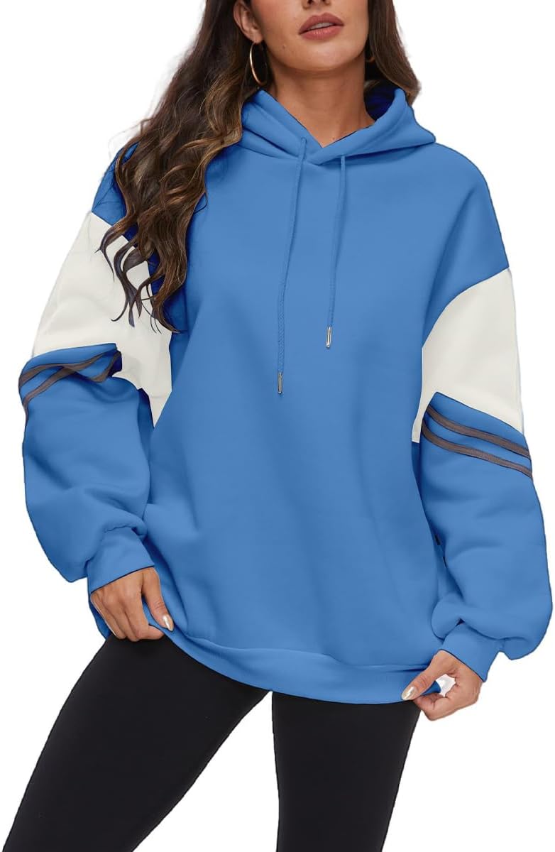 Women's Oversized Hoodies Fleece Hooded Sweatshirt Long Sleeve Casual Fall Winter Clothes S-XXL