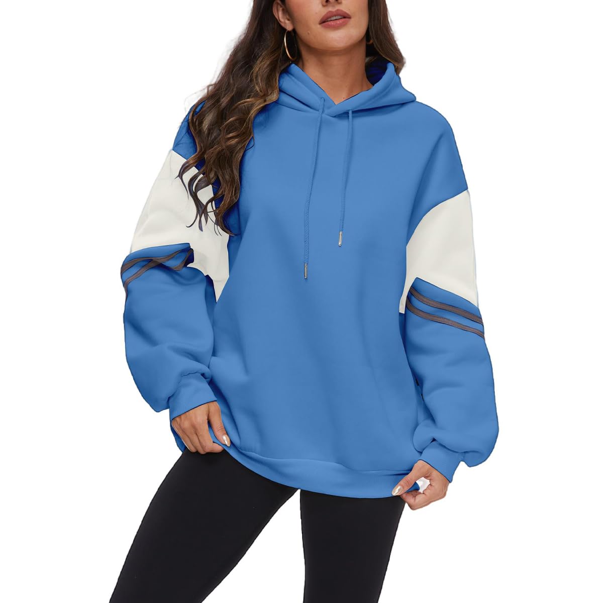 Women's Oversized Hoodies Fleece Hooded Sweatshirt Long Sleeve Casual Fall Winter Clothes S-XXL