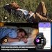 OBA Oukitel BT10 Smartwatch für Herren mit Bluetooth-Anrufen, 1,43 Zoll AMOLED Display, Akku 410 mAh, wasserdichte Uhr 5 ATM mit Herzfrequenzmesser, Schlafüberwachung für Android iOS, Orange, Orange,