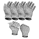 2 Paar Schnittschutzhandschuhe, Schnittfeste Handschuhe Küche, Hohes Schnittschutz E, Schnittfeste Handschuhe für den täglichen Gebrauch, Küchenhandschuhe, M