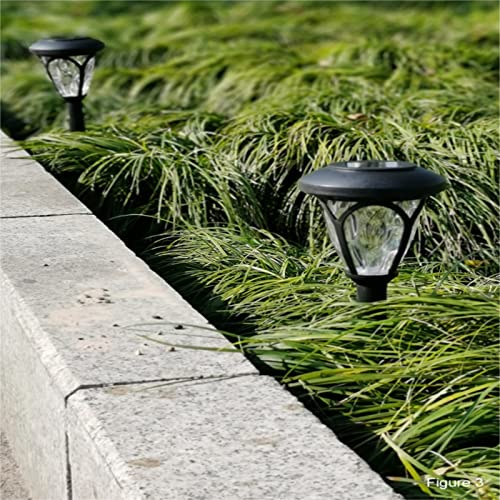 Lampes solaires d'extérieur pour allée sombre solution éclairage sans fil