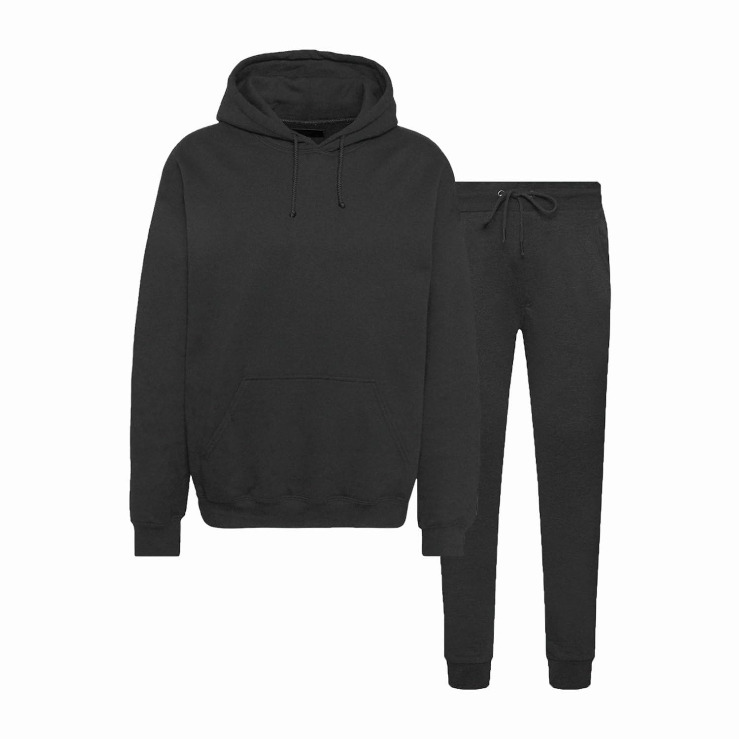 Brave Soul Men's Magnet Blank Tracksuit Hoodie & Joggers Set-Xx-Large
