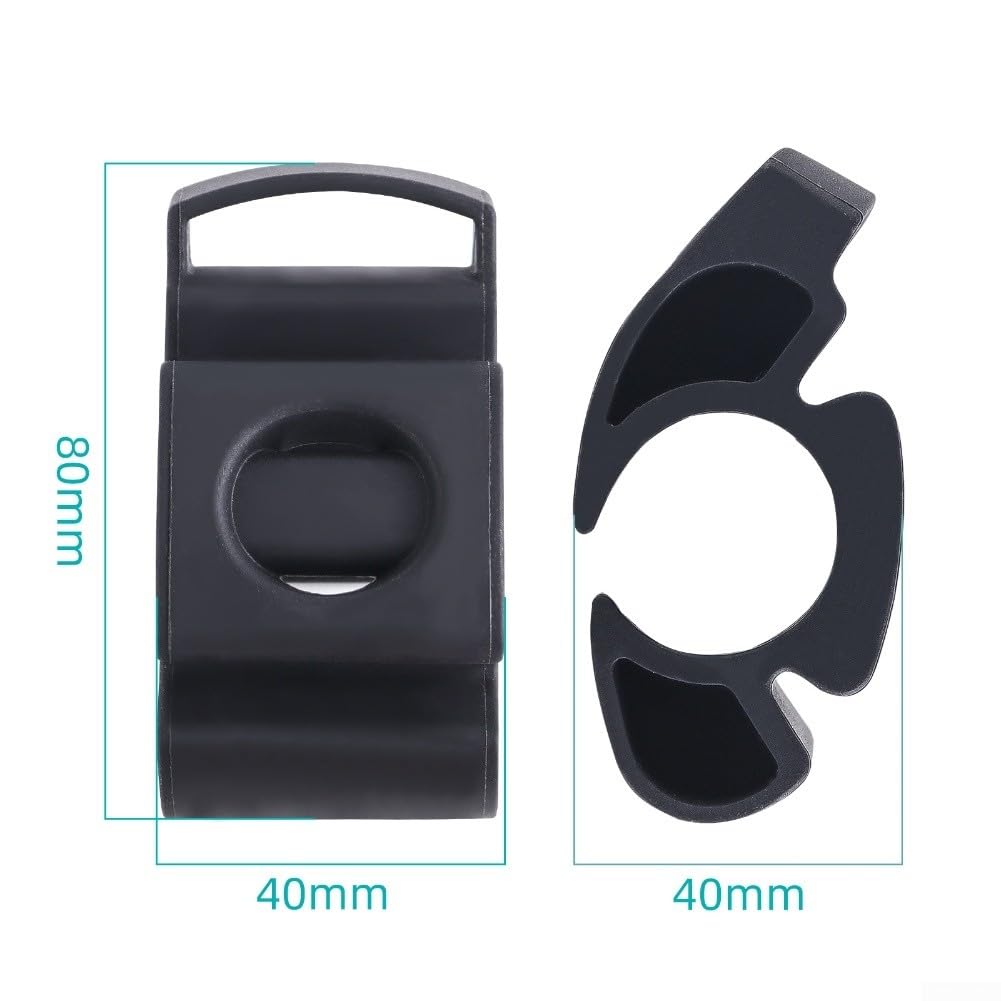 Soporte de reloj para manillar de bicicleta hecho de silicona adecuado para Garmin para Polar y otros relojes inteligentes con correas de menos de 35 mm para comodidad de ciclismo