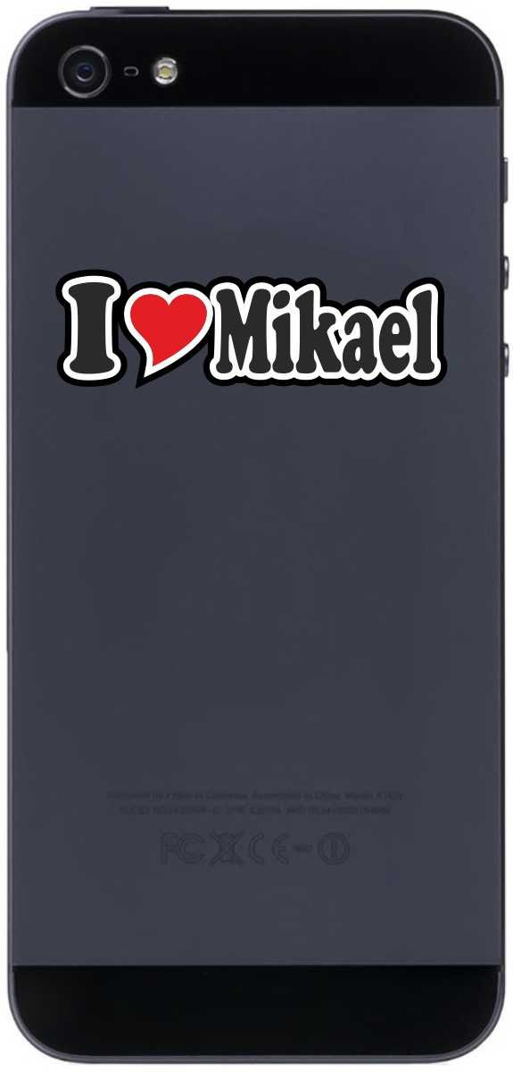 Decal - Adesivo per cellulare da 50 mm, con scritta in lingua tedesca