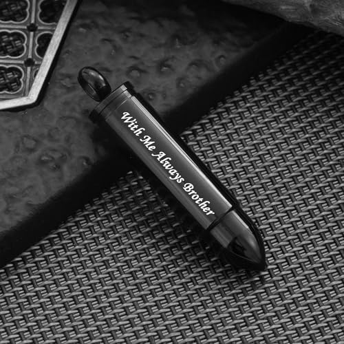 Cylinder Urn Necklaces for Ashes for Men Cremation Jewelry Ash Necklace Pendant Keepsake Ashes Memorial Jewelry3