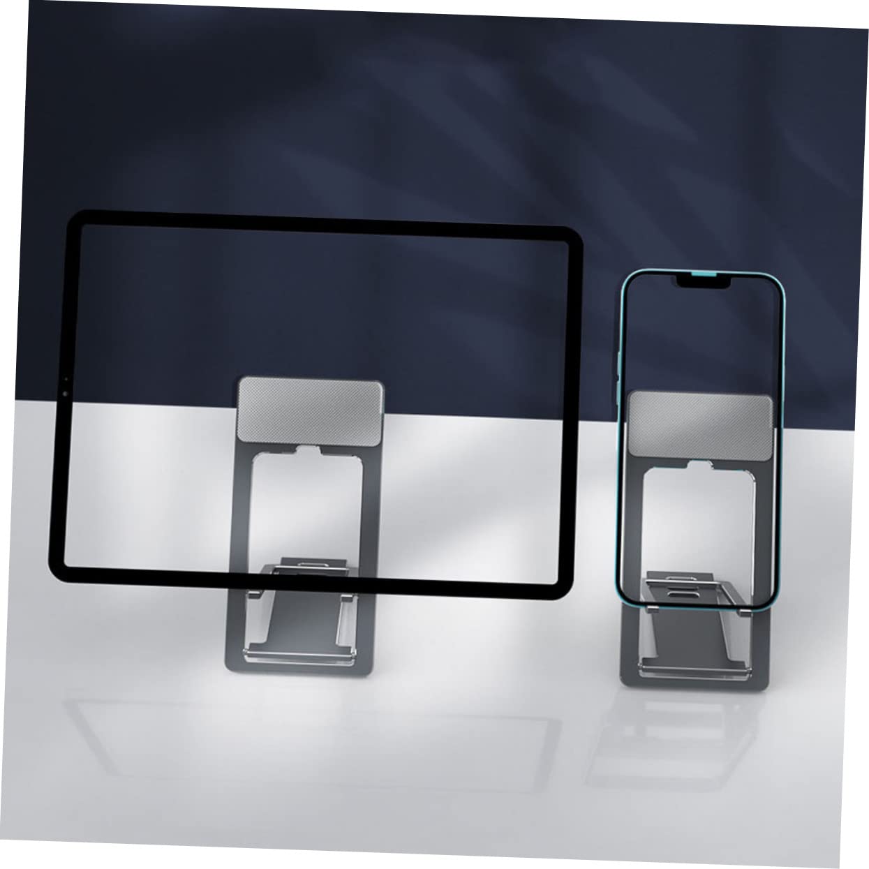Gatuida 3pièces Support Téléphone Et Tablette Pliable Support Réglable Multi-Angles pour Visionnage De Films Études Et des Appareils Couleur Grise