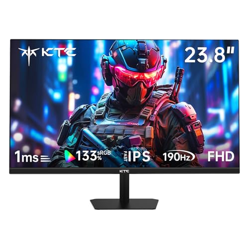 KTC Monitor Gaming de 24 Pulgadas, Fast IPS 190Hz, 1ms, 1080P