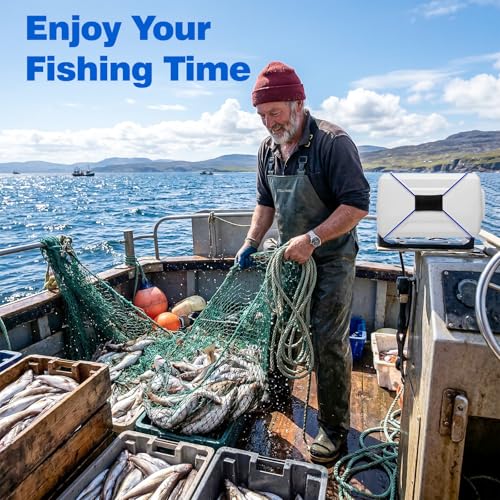 Image of 2 Pcs Fishing Graph Cover Straps - Keep Your Fish Finder Cover Secure During Travel