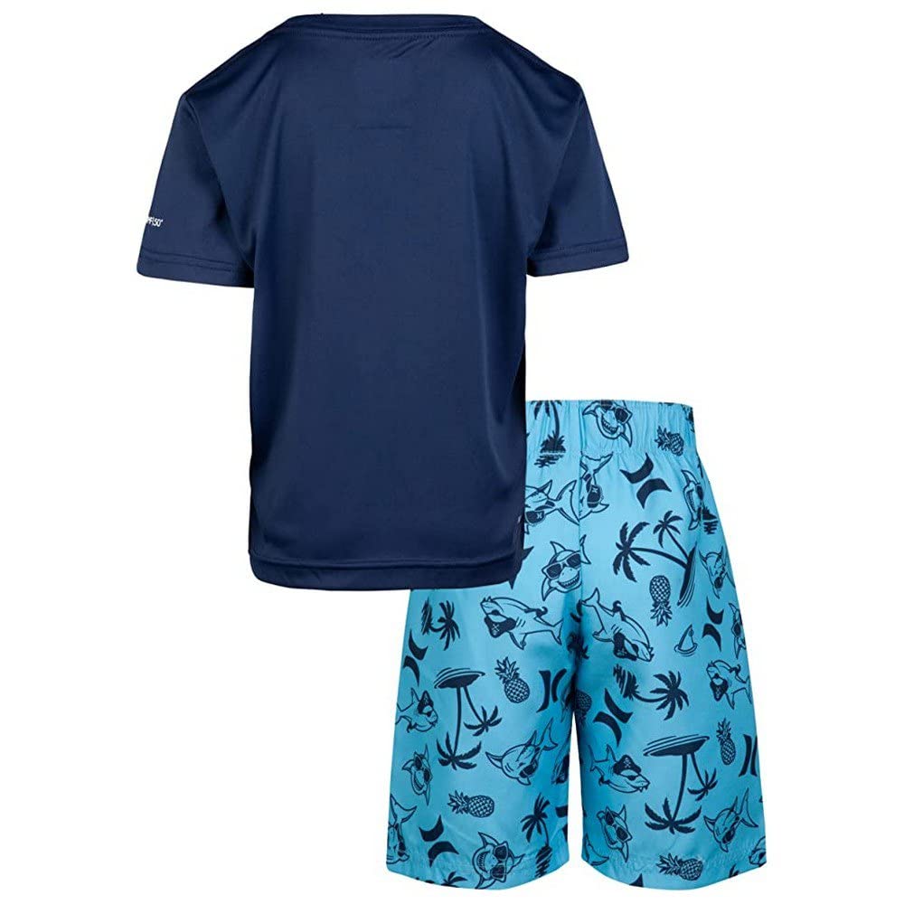 Hurley Hrlb Shark Paradise Set Pantaloncini da Board Bambini e Ragazzi