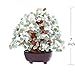 Parma77 Aventurine Quartz Crystal Tree, Green Healing Crystals Gemstones Bonsai Money Tree, Green Room Decor Office Desk Decor for Women, Feng Shui Decor Spiritual Gifts for Women