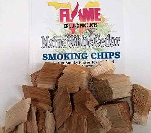 Bulk Maine White Cedar Smoking Chips - 14x14x14 Box, Approx 23lbs