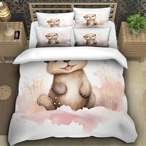 Parure de lit koala super king en microfibre premium douce et durable - 5