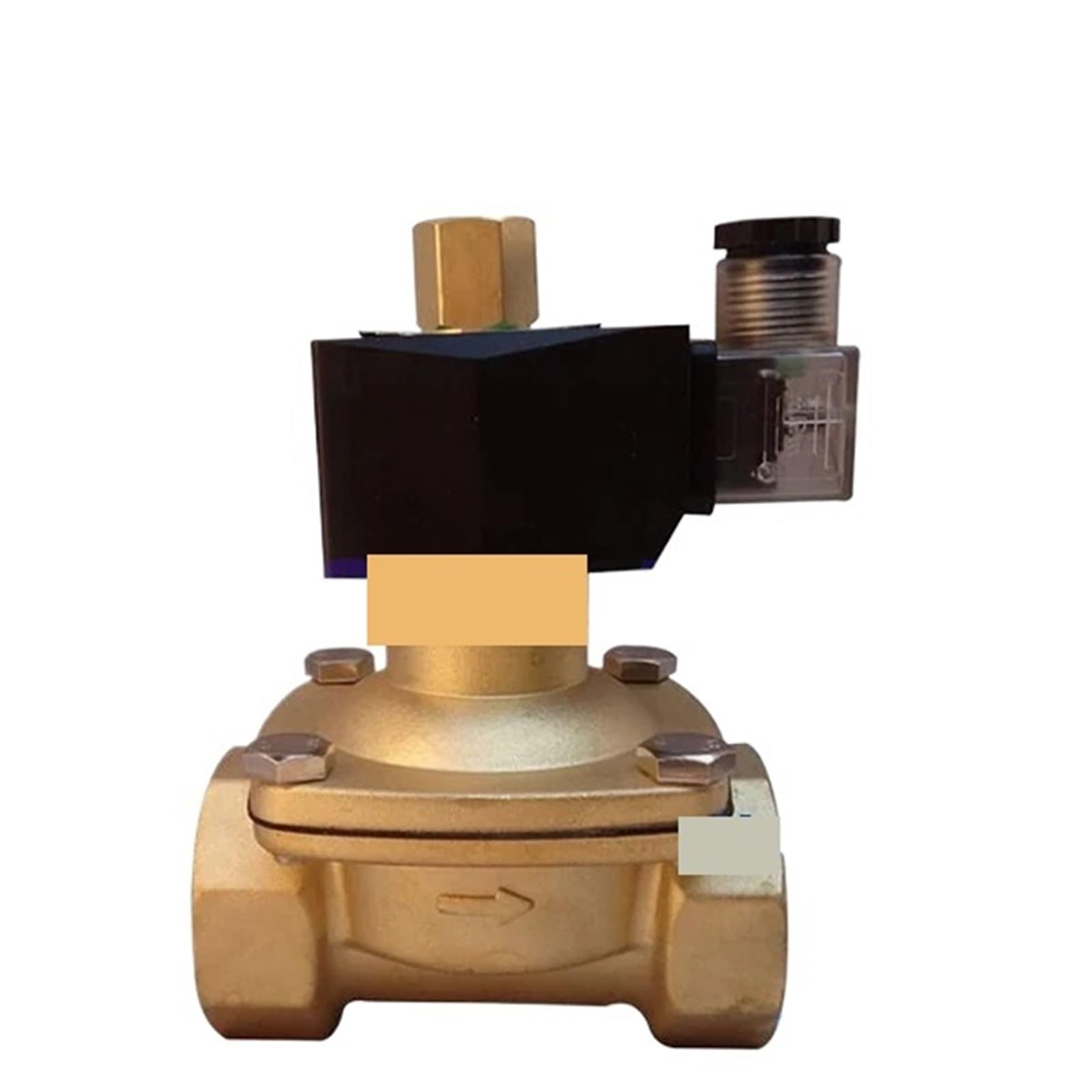 AC220V 24VDC 2 Way Brass Solenoid Valve 1-1/4 Normally Open(1",AC220V)