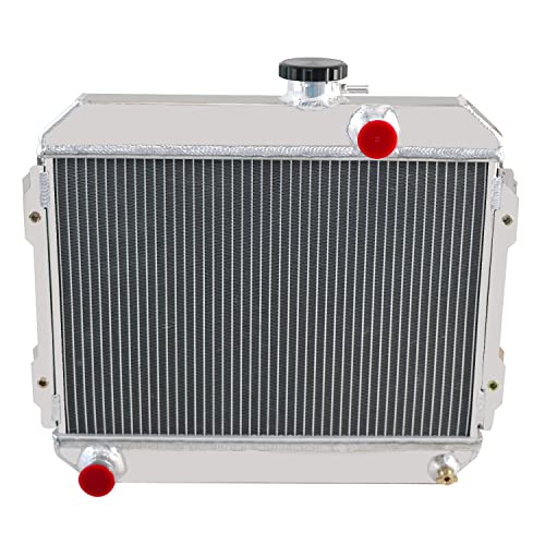 HKAUTOPART Radiator for 1974-1985 Toyota Corolla KE30/KE35/KE38/KE55/KE70 1.2L 1.6L 1.8L L4 Gas MT, 3 Row Full Performance Aluminium Cooling Radiator
