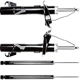 OCPTY Front Rear 334842 72315 334843 72316 343419 71356 Shock Absorbers Struts Fit for 2008-2012 Volvo C30,2004-2011 Volvo S40,2005 2006 2007 2008 2009 2010 2011 Volvo V50 Pack of 4