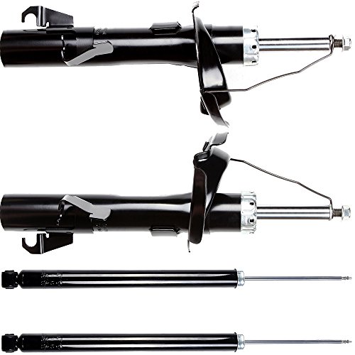 Shocks Set 4 OCPTY Shocks Absorbers for Volvo fits 2008-2012 for Volvo C30,2004-2011 for Volvo S40,2005-2011 for Volvo V50 Front Rear Shocks Struts 334842 334843 343419