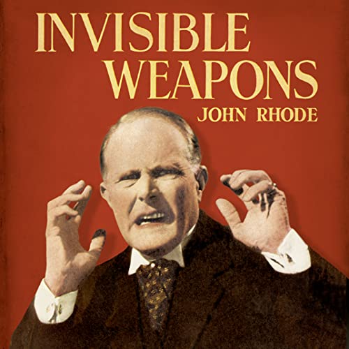 Diseño de la portada del título Invisible Weapons