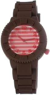 Women's Quartz Analogue Watch with Silicone Strap COWA1466-RWA1559, orange, 38MM