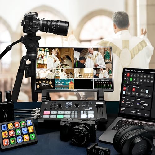 Professional Streaming Camera Control Deck