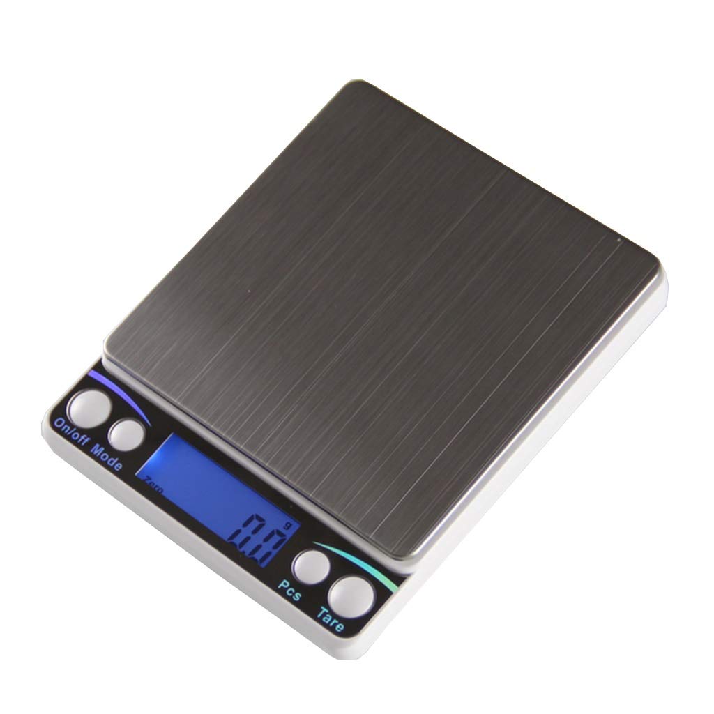 3kg/0.01g Électronique Balance de Cuisson Multifonction Précision Balances de Bijoux pour Domicile Nourriture Café (Size : 1kg/0.1g)