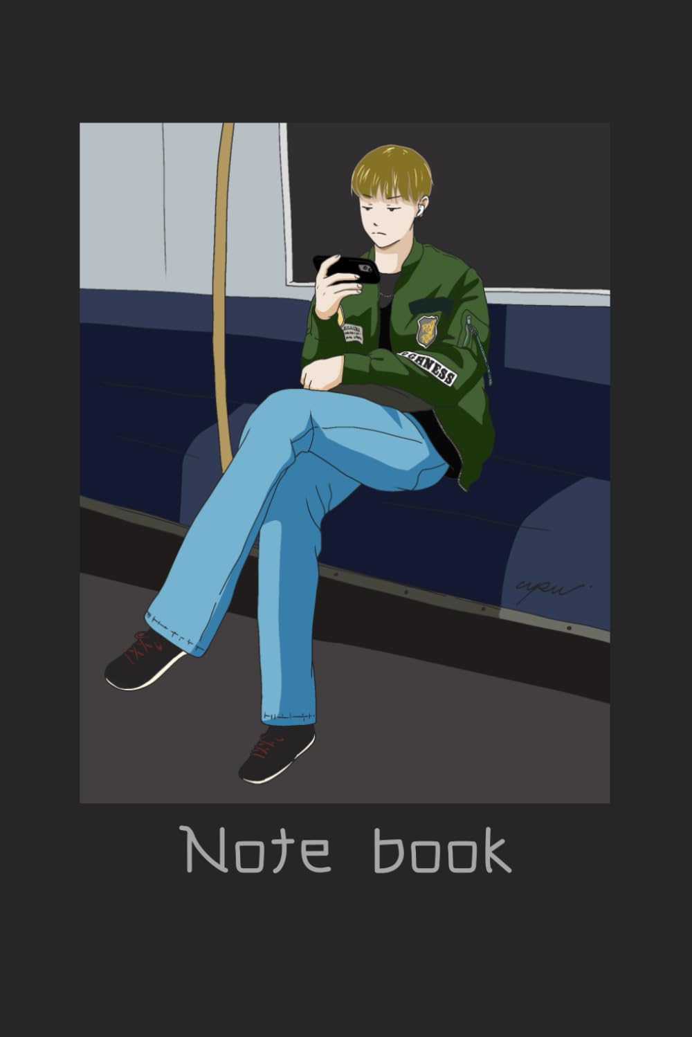 Notebook with cool pattern design: Notebook Size6”x9” Style:college ruled Page: 120page:notebook with cool design (Front and Back Cover) Unique Cover