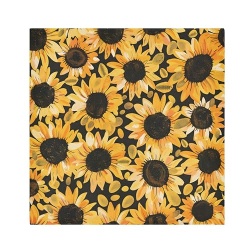 Servilletas de tela florales multicolor pack de 6 miniatura 1