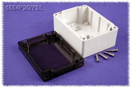 Hammond Manufacturing 1554F2GYSL 120X90X60MM P/C NEMA SMK LID