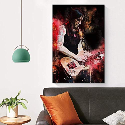Kribee Nuno Bettencourt Poster Decoratieve Schilderen Canvas Muur Art Woonkamer Posters Slaapkamer Schilderen 12x18inch… - Afbeelding 5