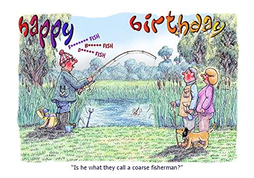 Happy Birthday Grußkarte Von Armand Foster – A5 Blankokarte Mit Relax-Motiv