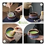 TEANAGOO-Matcha-Tea-Set-Japanese-Tea-Set-Matcha-Bowl-Matcha-Bamboo-Whisk-Scoop-Sifter-Matcha-Whisk-Holder-Matcha-whisk-stand-Matcha-whisk-set-N16Matcha-Green-Tea-Powder-Kit-Matcha-Tea-Kit