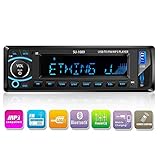 📻 【Radio universal para automóvil】 - Radio de coche de tamaño 188 mm * 58 mm (H) * 75 mm (D), adecuada para la mayoría de los automóviles.