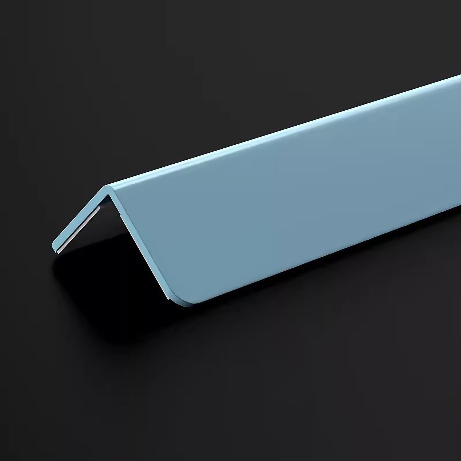 Protezioni angolari trasparenti, Protezione angolare da parete autoadesiva in PVC for la casa, multicolore, 1,4 pollici X 80-150 cm(Blue,120cm/47.2in)