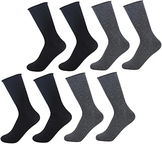 PLAFOPE 4 Pares De Meias Para Homens Meias Para Mulheres Meias Hospitalares Meias De Proteção Para Os Pés Meias De Enfermagem Meias Femininas Meias Não Vinculativas Meias