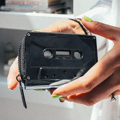 Image of Fydelity Retro Cassette Tape Cute Wallet for Women Kawaii Cool Small Gift