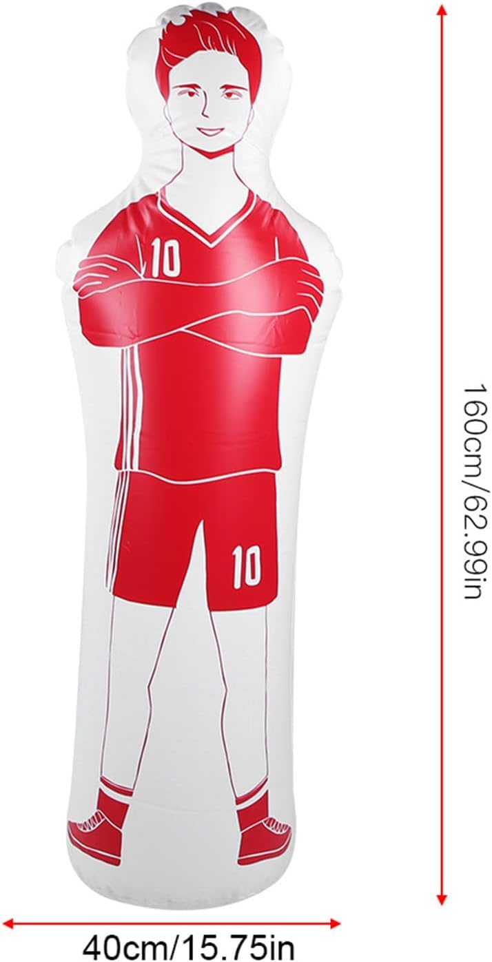 Manichino Gonfiabile da Calcio, Manichino da Allenamento per Calcio, Manichino ad Aria, Manichino per Calcio Libero, Difensore da Muro, Sacco da Boxe, Colonna da Boxe, Sacchi di Sabbia per Calci